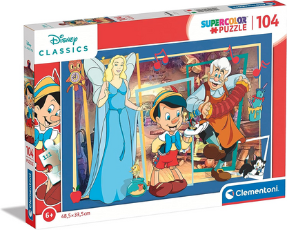 Clementoni 25749 Puzzle Clásicos Disney Pinocho