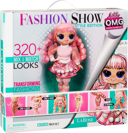 L.O.L. Surprise!  Bonecas OMG Fashion Show Style Edition - LAROSE - Boneca 25 cm - 4 anos ou mais