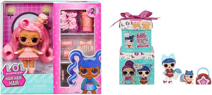 L.O.L. Surprise!  Hair Hair Hair Dolls Series 2 - Adequado para crianças e colecionadores com mais de 4 anos