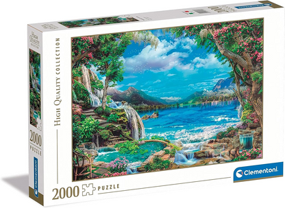 Clementoni 32573 Coleção Paradise On Earth 2.000 peças, quebra-cabeça para adultos feito na Itália