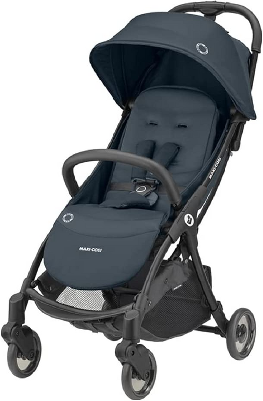 Maxi-Cosi Jaya, Cochecito Súper Urbano Ligero, Cochecito Compacto Autoplegable, 0 meses a 4 años, 0-22 kg, Essential Graphite