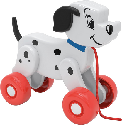 Clementoni 17816 Along Disney Lucky Development & Activity, First Steps, Animal Push and Pull, Walker, Learning, Toddler 10 Meses, Early Years Toys, Made in Italy, Multi-Color