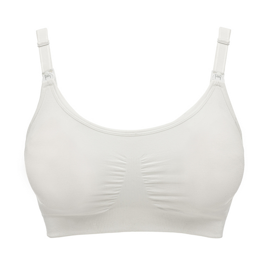 Medela Keep Cool - Sujetador de lactancia y maternidad, color blanco, talla grande