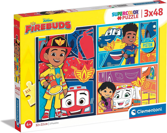 Clementoni 25283 Quebra-cabeça Firebuds Disney