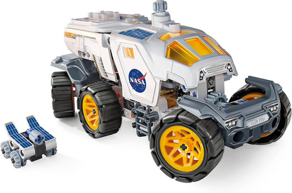 Clementoni 61550 - Ciencia y Diversión - NASA Rover - Set de Construcción, Juguetes Científicos, Kit Científico para Niños de 8 Años, Juguetes STEM, Versión en Inglés