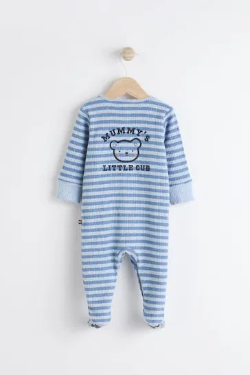 |Bebé| Pelele Baby Family - Blue Mummy (0-2 años)