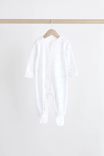 |BabyBoy| Conjunto De 4 Pijamas Para Bebê Com Personagem Branco Brilhante (0 a 2 anos)