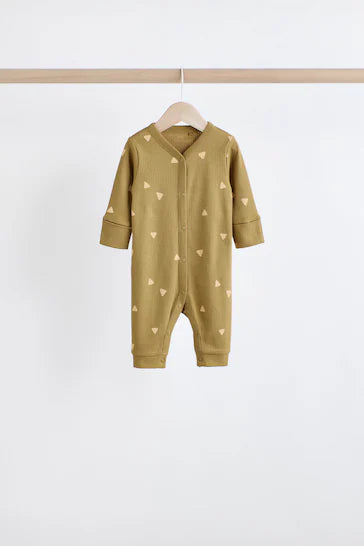 |BabyBoy| Conjunto De 5 Pijamas Para Bebê 100% Algodão - Neutro (0 meses a 3 anos)