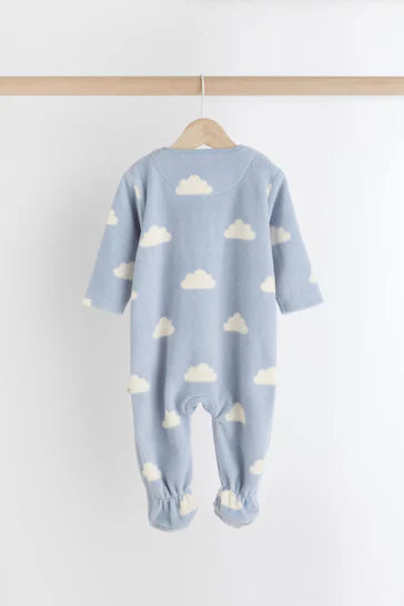 |BabyBoy| Pacote De 2 Pijamas Blue Star/Cloud Fleece