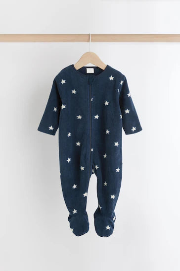 |BabyBoy| Pacote De 2 Pijamas Blue Star/Cloud Fleece