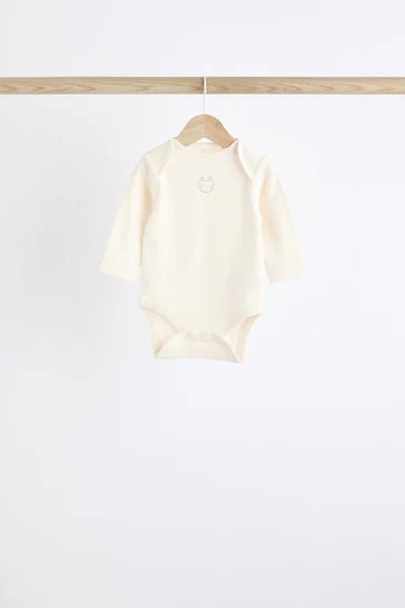 |BabyGirl| Body Para Bebê Com Nervuras, Pacote Com 5 - Rosa