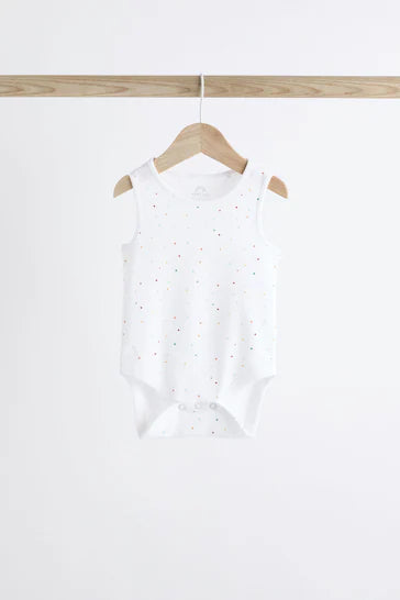 |BabyBoy| Conjunto De 5 Macacões Para Bebê Com Colete Branco