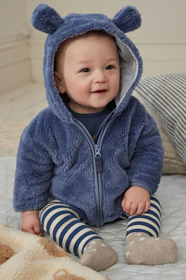 |Bebé| Chaqueta polar Baby Cozy - Azul marino (0 meses a 2 años)