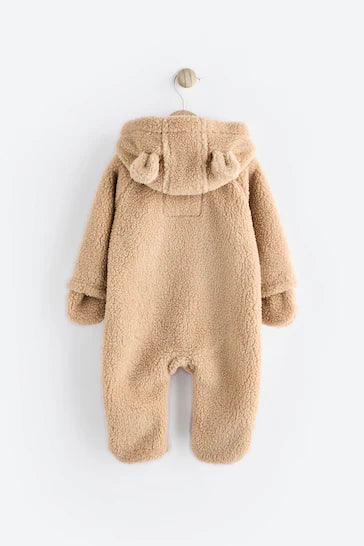 |Bebé| Pelele para bebé Borg Bear Cozy marrón