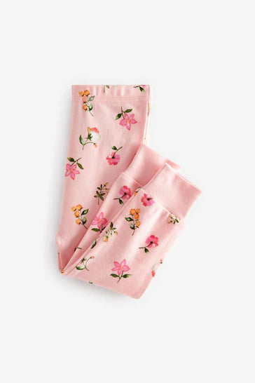 |BigGirl| Pacote De 3 Pijamas Estampados De Fada Rosa/Creme (9 meses a 12 anos)