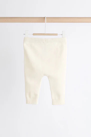 |BabyGirl| Conjunto De Macacão e Leggings De Malha Para Bebê Com Laços Crus (0 meses a 3 anos)