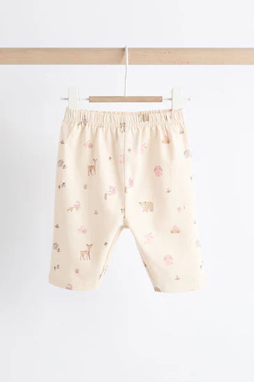 |BabyGirl| Conjunto De Moletom Bebê Ouriço Rosa / Creme e Calça Larga