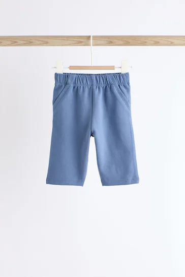 |BabyGirl| Pacote De 3 Joggers Para Bebês Marinho/Marrom