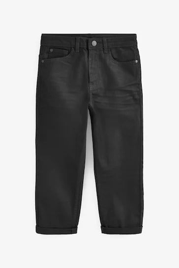 |Boy| Five Pocket Jeans - Jeans Preto (3-17 anos)