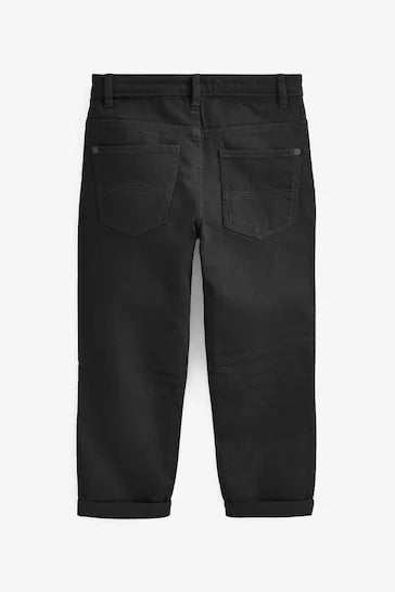 |Boy| Five Pocket Jeans - Jeans Preto (3-17 anos)