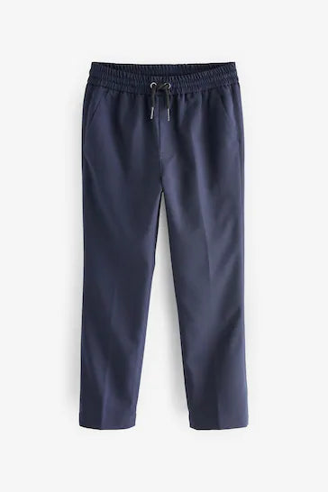 |Boy|  Calça De Terno Azul -Blue Suit Trouser (12 meses a 16 anos)