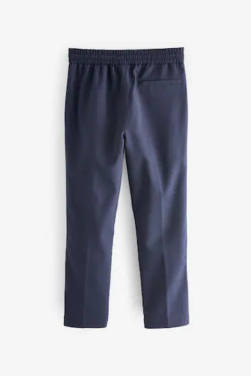 |Boy|  Calça De Terno Azul -Blue Suit Trouser (12 meses a 16 anos)