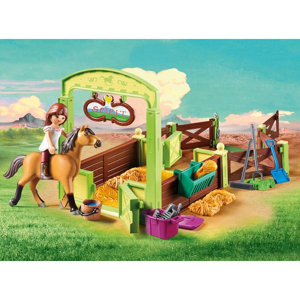 Playmobil - DreamWorks Spirit Riding Free Horse Box Lucky and Spirit