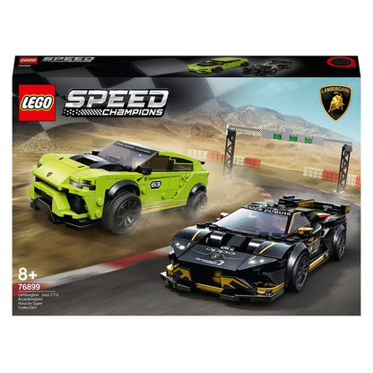 LEGO - 76899 Set de Campeones de Velocidad Lamborghini Urus y Huracán