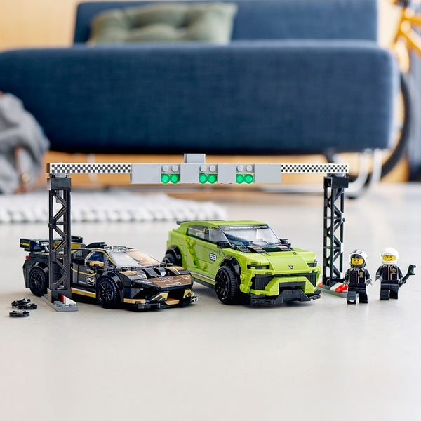 LEGO - 76899 Set de Campeones de Velocidad Lamborghini Urus y Huracán