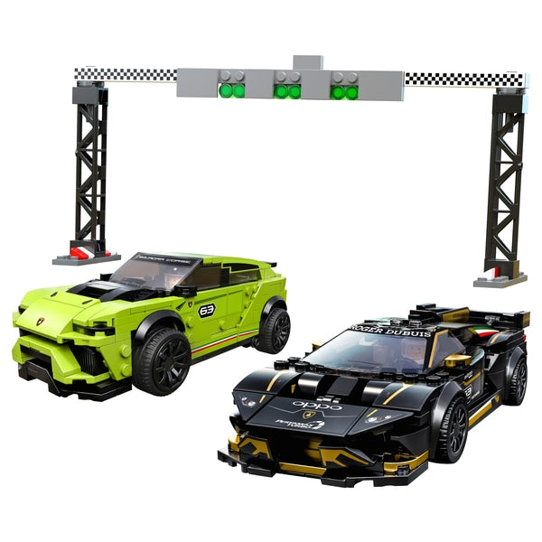 LEGO - 76899 Conjunto Speed Champions Lamborghini Urus e Huracán