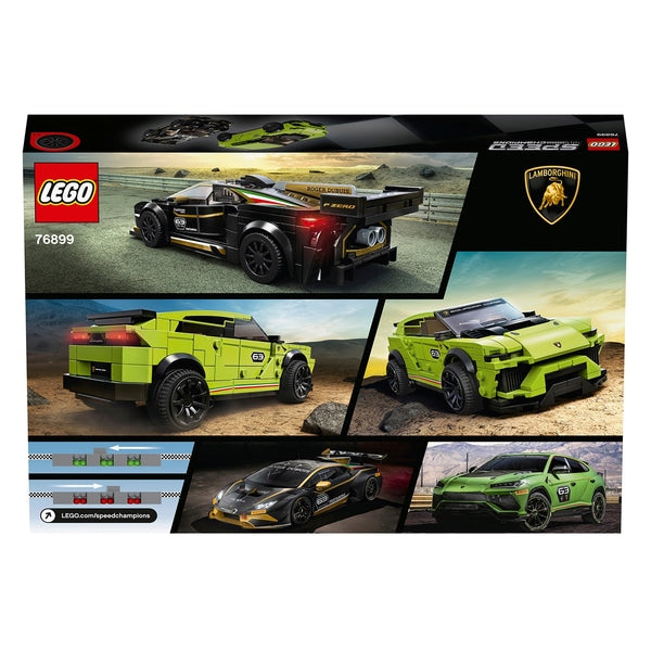 LEGO - 76899 Set de Campeones de Velocidad Lamborghini Urus y Huracán