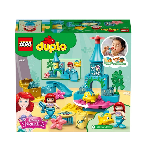 LEGO 10922 DUPLO Conjunto do Castelo Submarino da Princesa Ariel da Disney