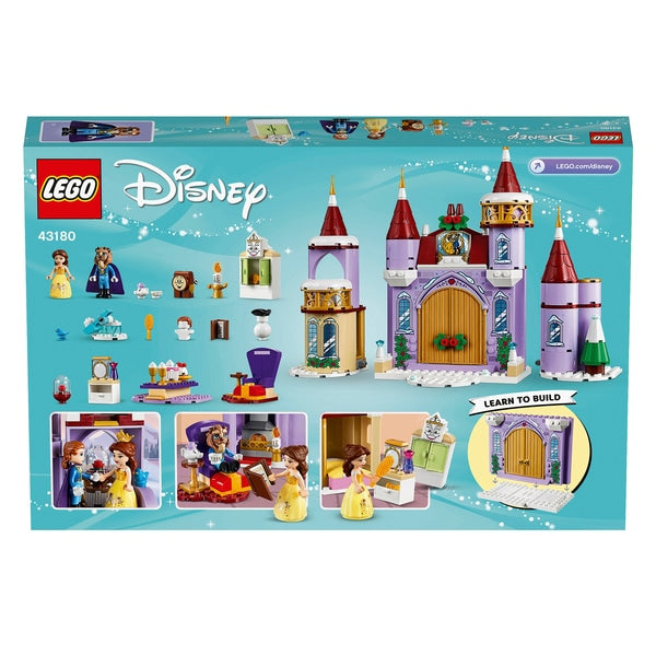 LEGO - Juguete de Celebración Invernal del Castillo de Bella de la Princesa Disney