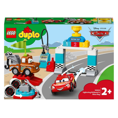 LEGO 10924 Juego del Día de la Carrera de Cars Rayo McQueen 