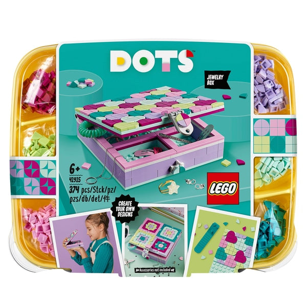 LEGO DOTS (41915) Joyero, Arte y Manualidades para Niños