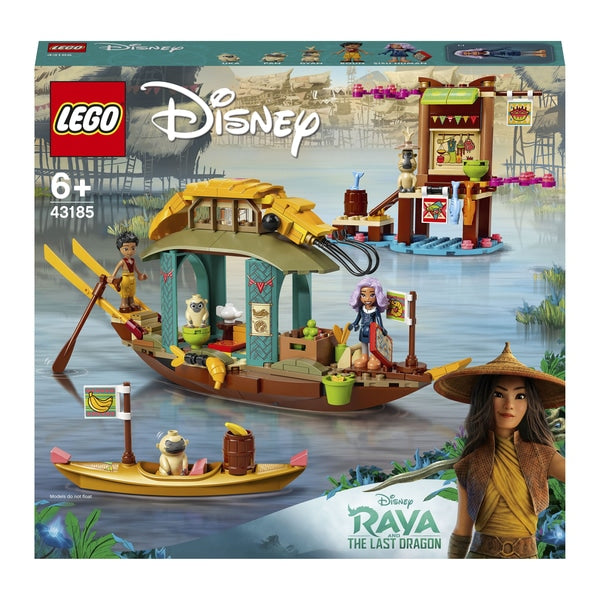 LEGO 43185 - Set de Barco de Juguete Raya Boun de Princesas Disney