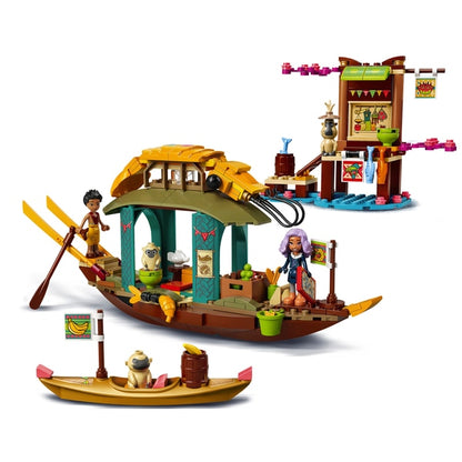 LEGO 43185 - Set de Barco de Juguete Raya Boun de Princesas Disney