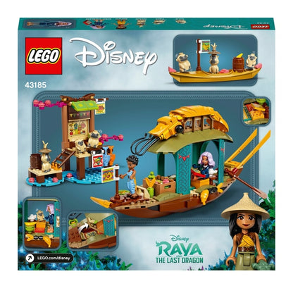 LEGO 43185 - Set de Barco de Juguete Raya Boun de Princesas Disney