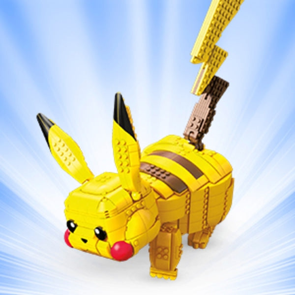 Mega construx pokemon jumbo pikachu hot sale building set