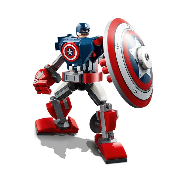 LEGO 76168 Vingadores do Marvel Super Heroes Capitão América Mech Armor