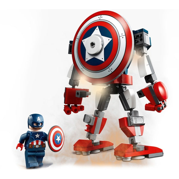 LEGO 76168 Vingadores do Marvel Super Heroes Capitão América Mech Armor