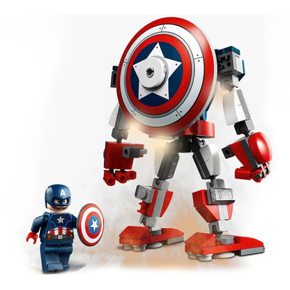 LEGO 76168 Vingadores do Marvel Super Heroes Capitão América Mech Armor