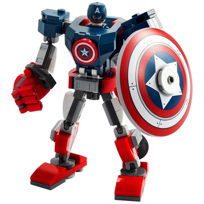 LEGO 76168 Vingadores do Marvel Super Heroes Capitão América Mech Armor