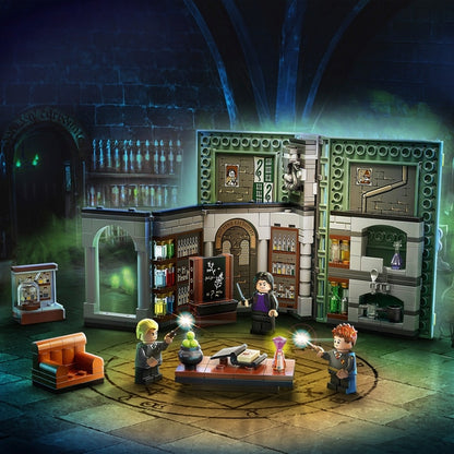 LEGO - Momento de Harry Potter en Hogwarts: set de construcción de clase de pociones 