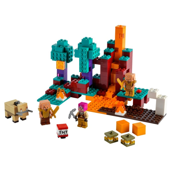 LEGO Minecraft 21168 - The Warped Forest Building Set