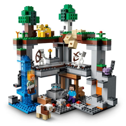 LEGO 21169 Minecraft Primera Aventura Set de Construcción 