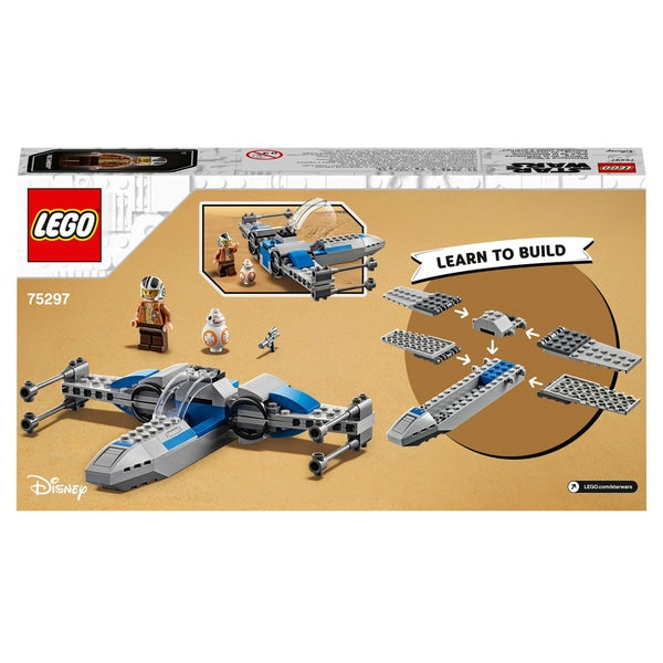 LEGO 75297 - Conjunto de lutador estelar Star Wars Resistance X-Wing