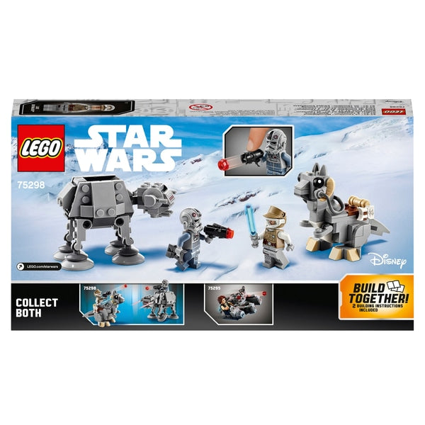 LEGO 75298 - Conjunto de microfighters  Star Wars AT-AT vs. Tauntaun