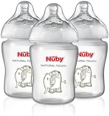 Nuby Natural Touch Biberones Anticólicos 3x 270ml