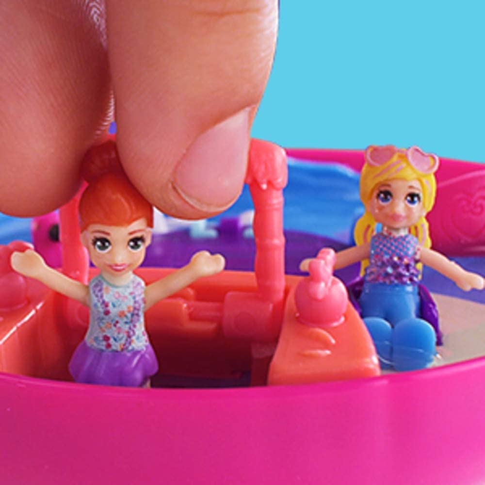 Polly Pocket FRY38 Flamenco flotante multicolor